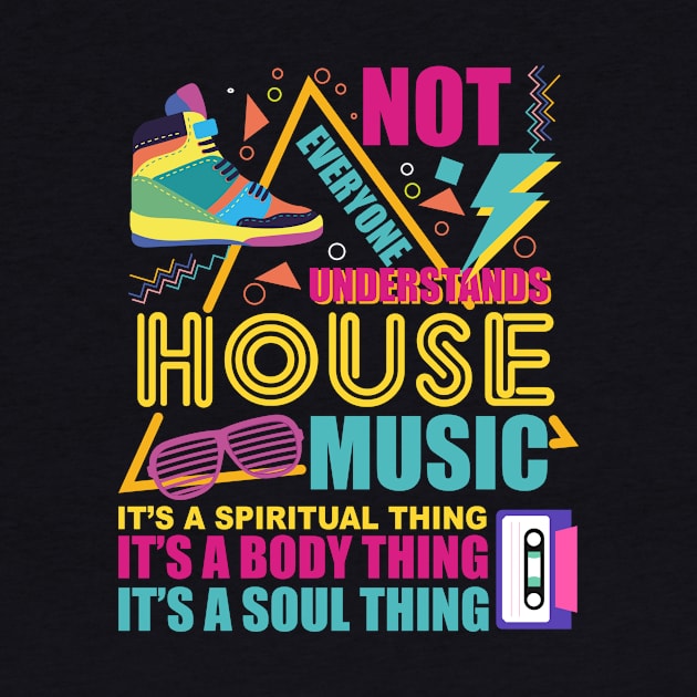 House Music - Old School Vintage Design by melostore